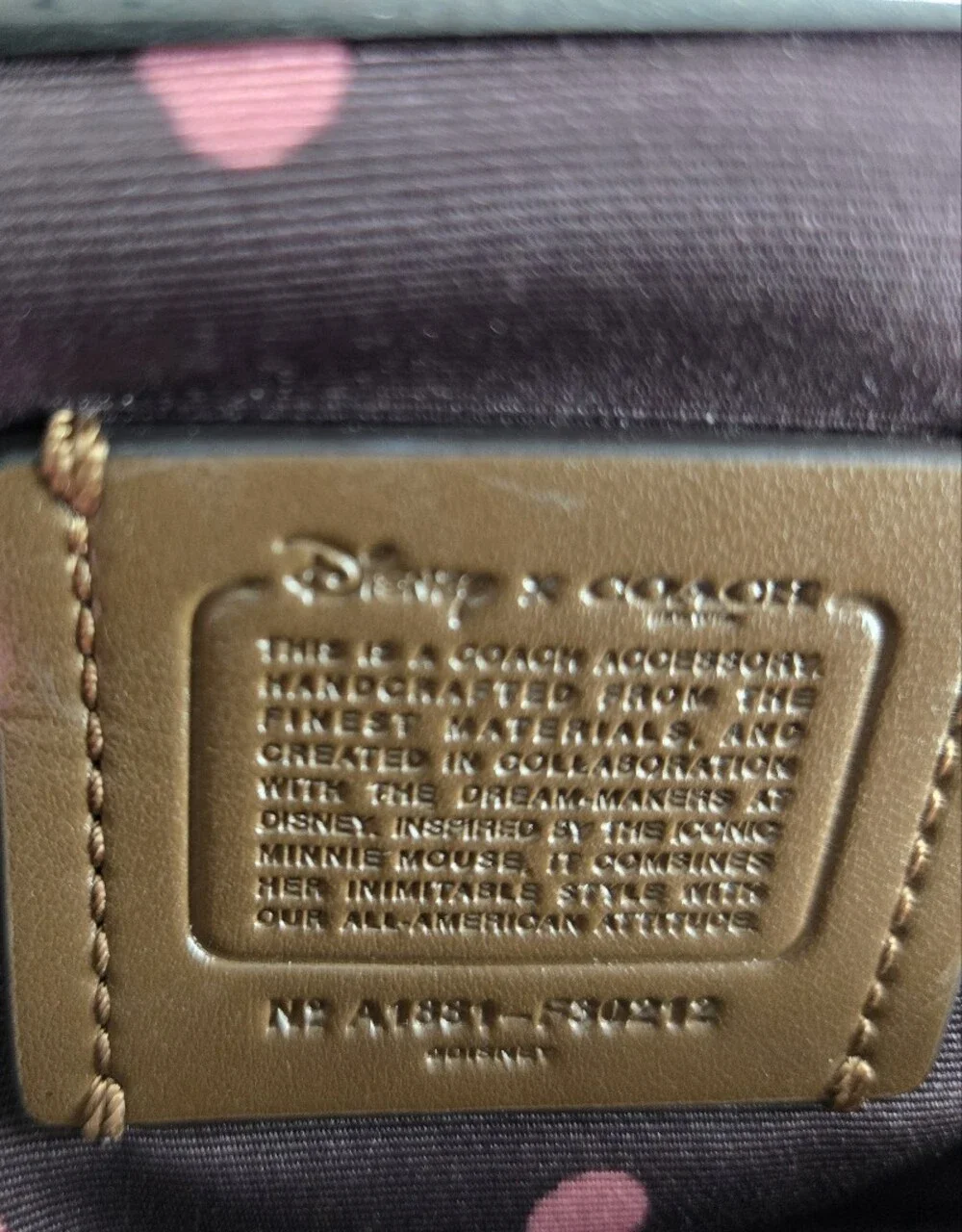 Coach wristlet smooth